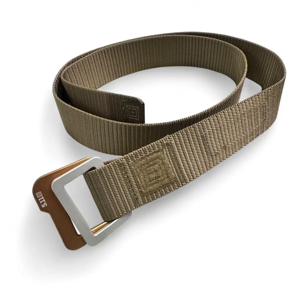 5.11 Tactical Traverse Double Buckle Belt 59510 Olive M 32-34 Utility Outdoors